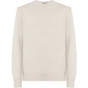 Alpha Studio, Heren, Truien, Beige, Maat: L Wol,