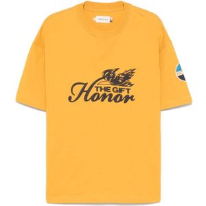Honor The Gift, Heren, Tops, Geel, Maat: L