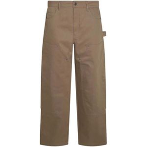 Golden Goose, Heren, Broeken, Groen, Maat: M Katoen,