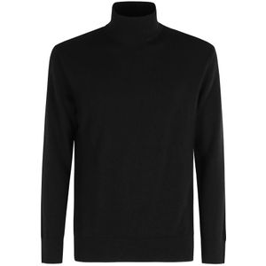 Eleventy, Heren, Truien, Zwart, Maat: XL Kasjmier,