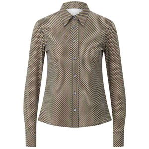 Caliban, Dames, Blouses & Shirts, Veelkleurig, Maat: XS Leer,