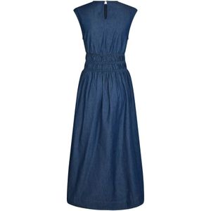 Neo Noir - Esmy Denim - Midi-jurk - Puur Katoen