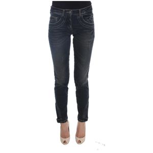 Ermanno Scervino, Dames, Jeans, Blauw, Maat: XS Katoen,