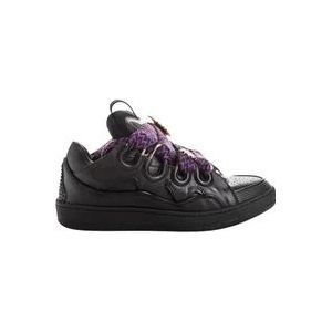 Lanvin Future Curb Sneakers , Black , Heren , Maat: 43 EU
