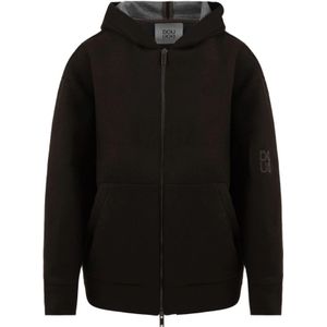 Douuod Woman, Dames, Sweatshirts & Hoodies, Bruin, Maat: XS