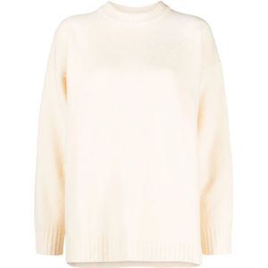 Jil Sander, Dames, Truien, Beige, Maat: 2XS