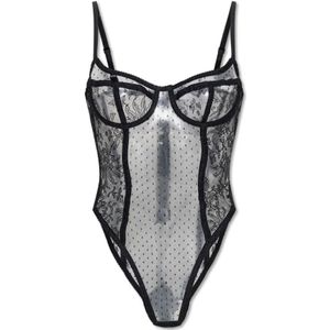 Dolce & Gabbana, Dames, Tops, Zwart, Maat: L