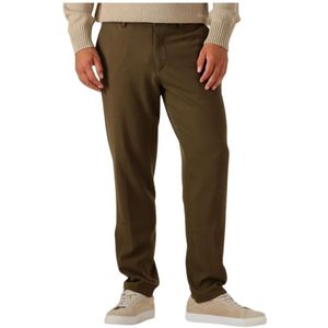 Les Deux, Heren, Broeken, Groen, Maat: W29 L32 Poliester,