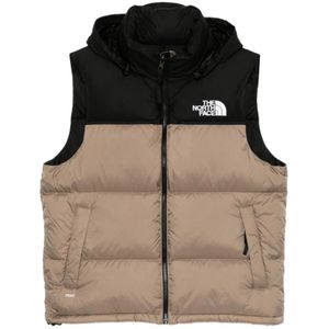 The North Face, Heren, Jassen, Bruin, Maat: XL Nylon,