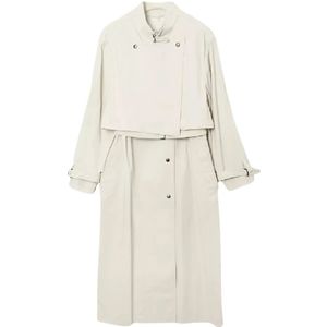 Isabel Marant, Dames, Mantels, Beige, Maat: XS Katoen,