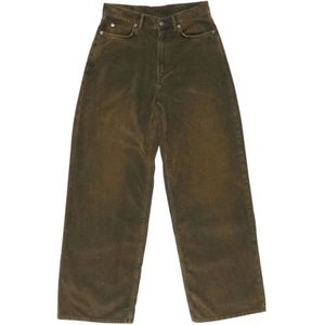 Acne Studios, Heren, Jeans, Groen, Maat: S