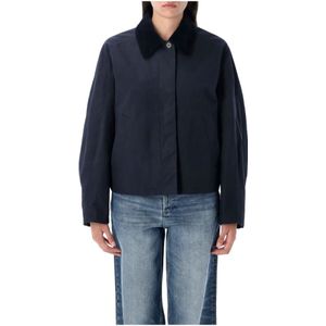 A.p.c., Dames, Jassen, Blauw, Maat: S Katoen,