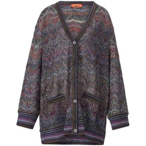 Missoni, Dames, Truien, Veelkleurig, Maat: 2XS