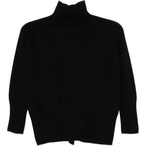 Simone Rocha, Dames, Truien, Zwart, Maat: S Kasjmier,