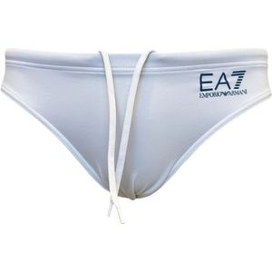 Emporio Armani Ea7, Heren, Badkleding, Wit, Maat: S