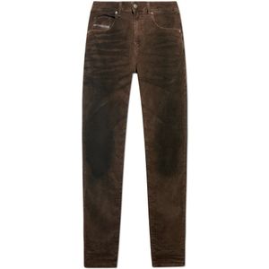 Diesel, Heren, Broeken, Bruin, Maat: W29 L32 Katoen,
