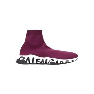 Balenciaga Bordeaux Slip-On Sneaker , Red , Dames , Maat: 40 EU