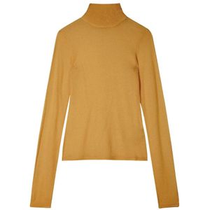 Patrizia Pepe, Dames, Truien, Beige, Maat: 4XS Wol,