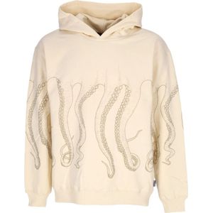 Octopus, Heren, Sweatshirts & Hoodies, Beige, Maat: XL Katoen,