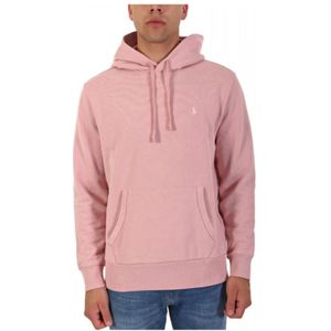 Ralph Lauren, Heren, Sweatshirts & Hoodies, Roze, Maat: L Katoen,