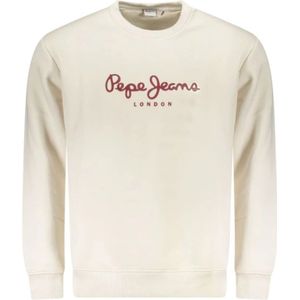 Pepe Jeans - Macbeth Plain Crew - Sweatshirt - Wit - Katoen