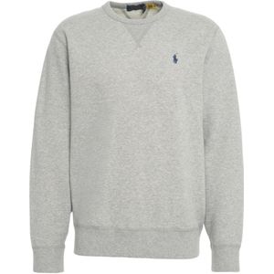 Polo Ralph Lauren, Heren, Sweatshirts & Hoodies, Grijs, Maat: XL Katoen,