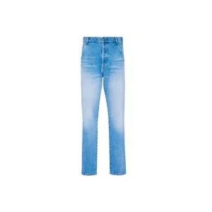 Balmain Slim Fit Denim Jeans , Blue , Heren , Maat: W30