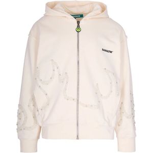 Barrow, Heren, Sweatshirts & Hoodies, Beige, Maat: S Katoen,