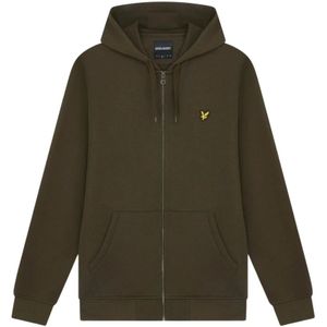 Lyle & Scott, Heren, Sweatshirts & Hoodies, Groen, Maat: XL Katoen,