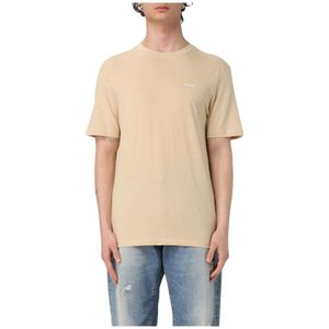 T-shirt - Beige - 100% Katoen - Regular Fit