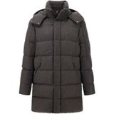 Boggi Milano, Heren, Mantels, Bruin, Maat: S Flanel,