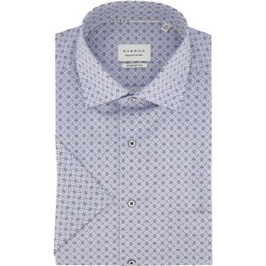 Eterna, Heren, Overhemden, Blauw, Maat: L Katoen,