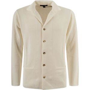 Lardini, Heren, Overhemden, Beige, Maat: XL