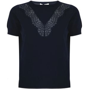 Kocca, Dames, Truien, Blauw, Maat: S