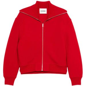 Jil Sander, Dames, Truien, Rood, Maat: XS