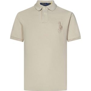 Ralph Lauren, Heren, Tops, Beige, Maat: S Katoen,