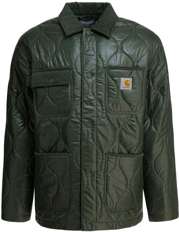 Carhartt Wip, Heren, Jassen, Groen, Maat: S Katoen,