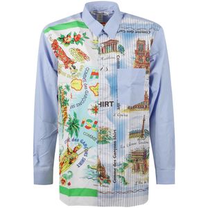 Comme des Garçons, Heren, Overhemden, Veelkleurig, Maat: XL Katoen,