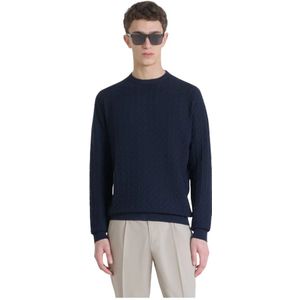 Antony Morato, Heren, Truien, Blauw, Maat: XL