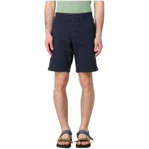 Sun68, Heren, Korte broeken, Blauw, Maat: W32