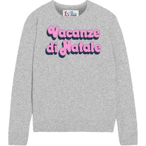 MC2 Saint Barth, Dames, Truien, Grijs, Maat: XS Wol,