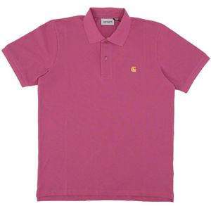 Carhartt Wip, Heren, Tops, Roze, Maat: XL Katoen,