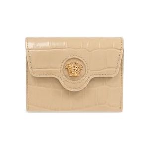 Versace Kaarthouder , Beige , Dames , Maat: ONE Size