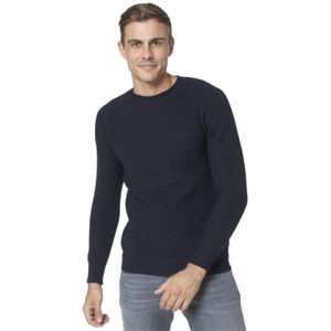 Gran Sasso, Heren, Sweatshirts & Hoodies, Blauw, Maat: 3XL Wol,