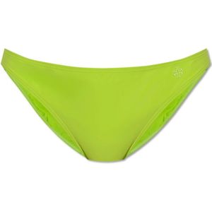 Tory Burch, Dames, Badkleding, Groen, Maat: XS Zijde,