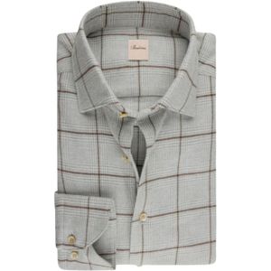 Stenströms, Heren, Overhemden, Grijs, Maat: XL