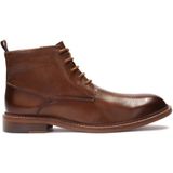 Kazar - Bruine Laarzen met Rits en Veters - Leer - Heren