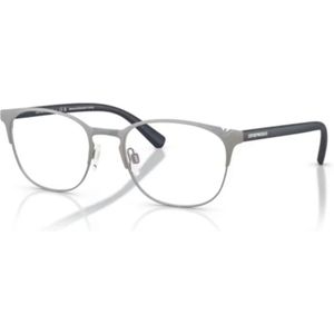 Emporio Armani - 1059 Vista - Bril - Grijs - Pantos Vorm - Metaal
