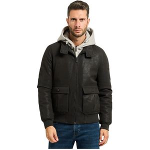 YES Zee, Heren, Mantels, Bruin, Maat: M