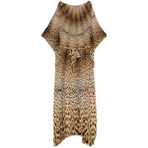 Roberto Cavalli, Dames, Jurken, Bruin, Maat: M Zijde,